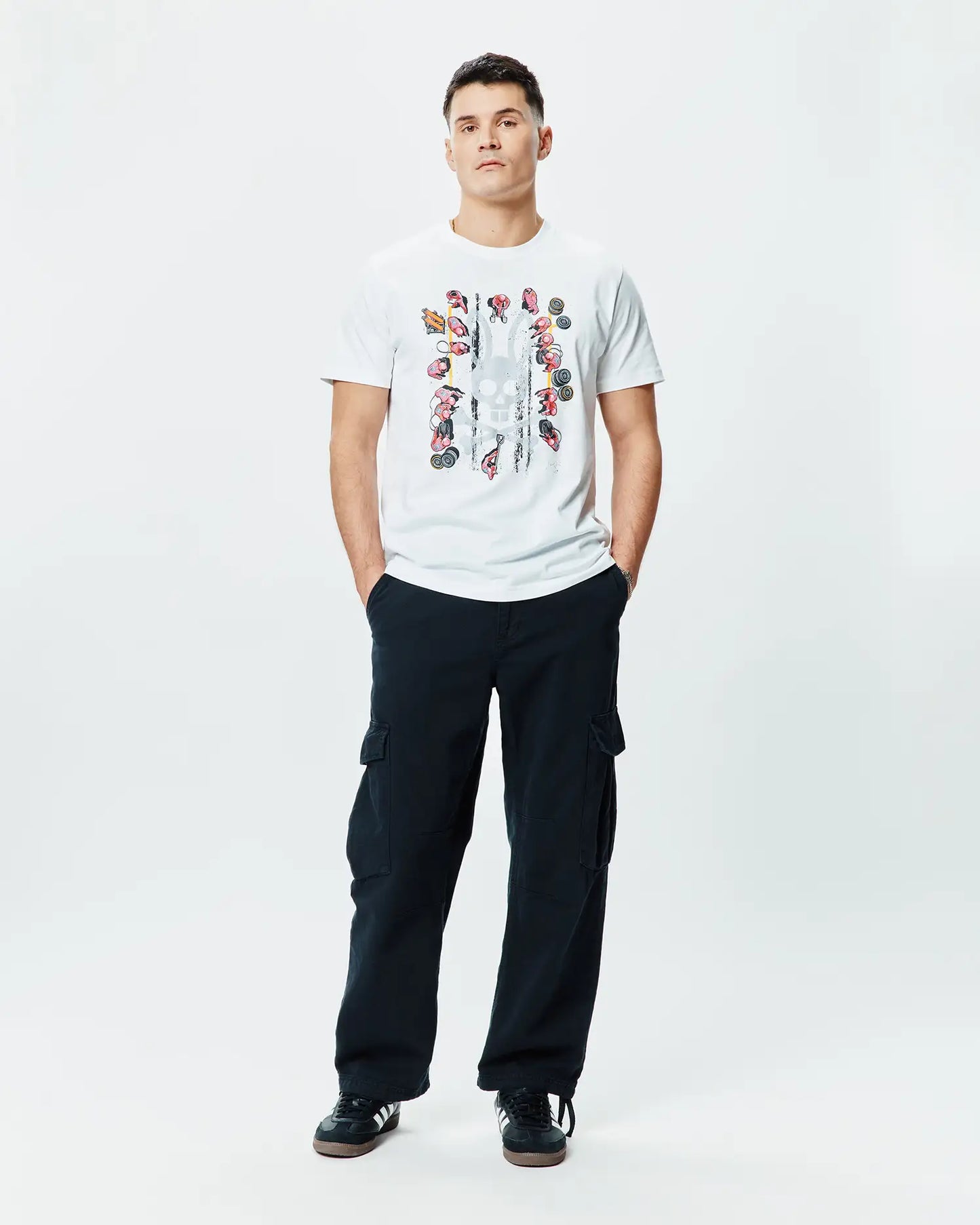 MENS RACE BUNNY GRAPHIC TEE - MT0200597