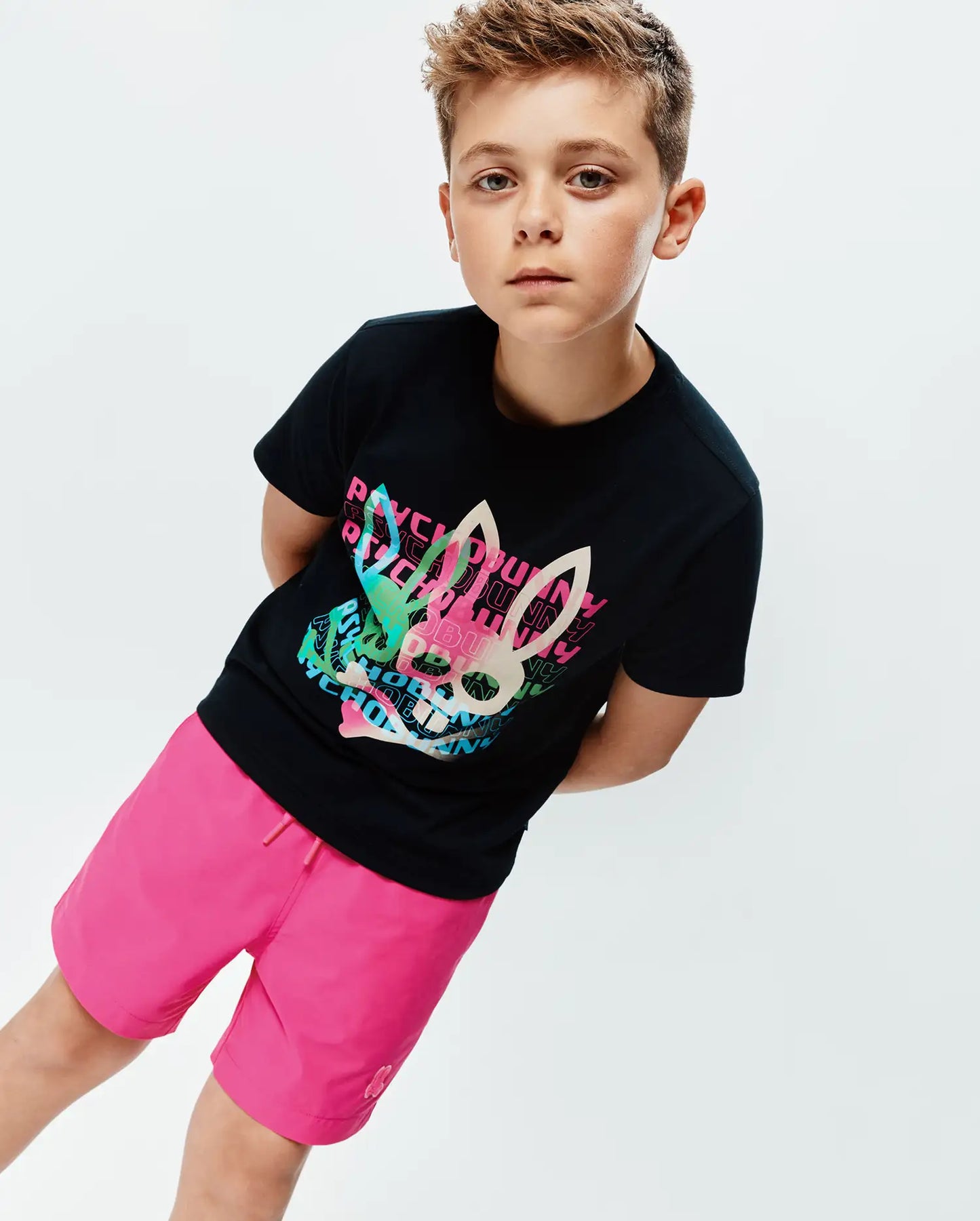 KIDS LANDON WORDMARK TEE - KT0200196
