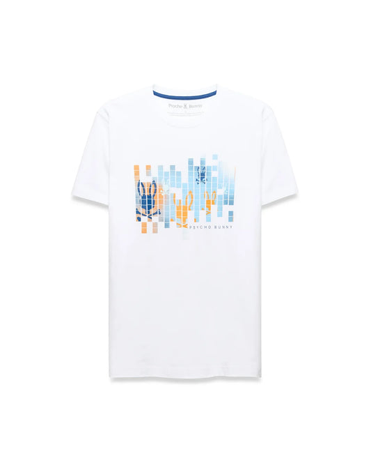 MENS ZANDER PIMA COTTON GRAPHIC TEE - MT0200373