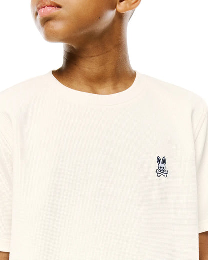 KIDS MAXTON WAFFLE TEE - KT0200267