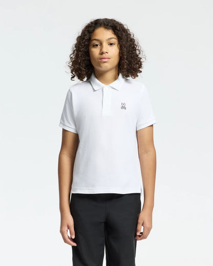 KIDS CLASSIC PIQUE POLO SHIRT - B0K001CRPC