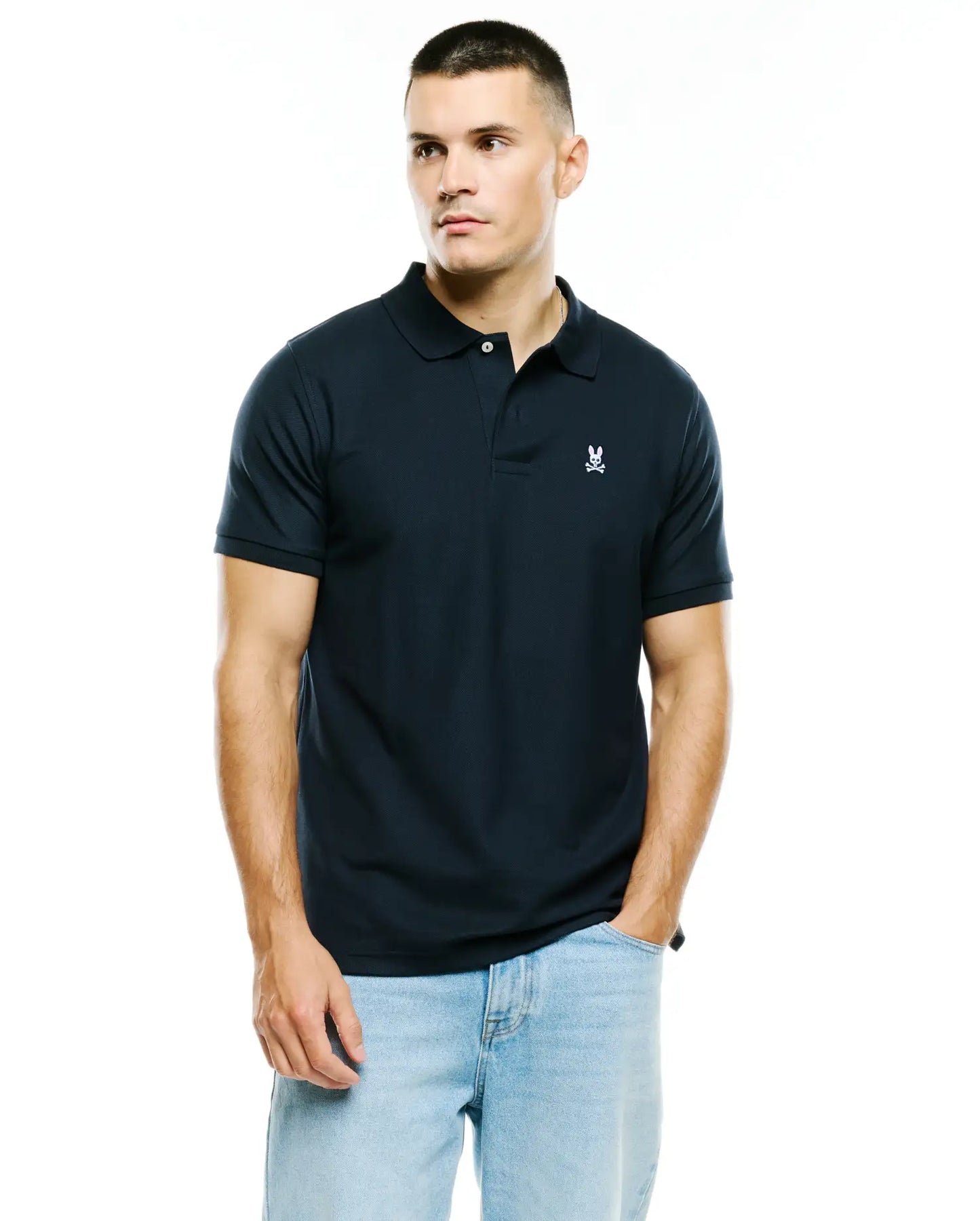 MENS CLASSIC PIQUE POLO SHIRT - B6K001ARPC