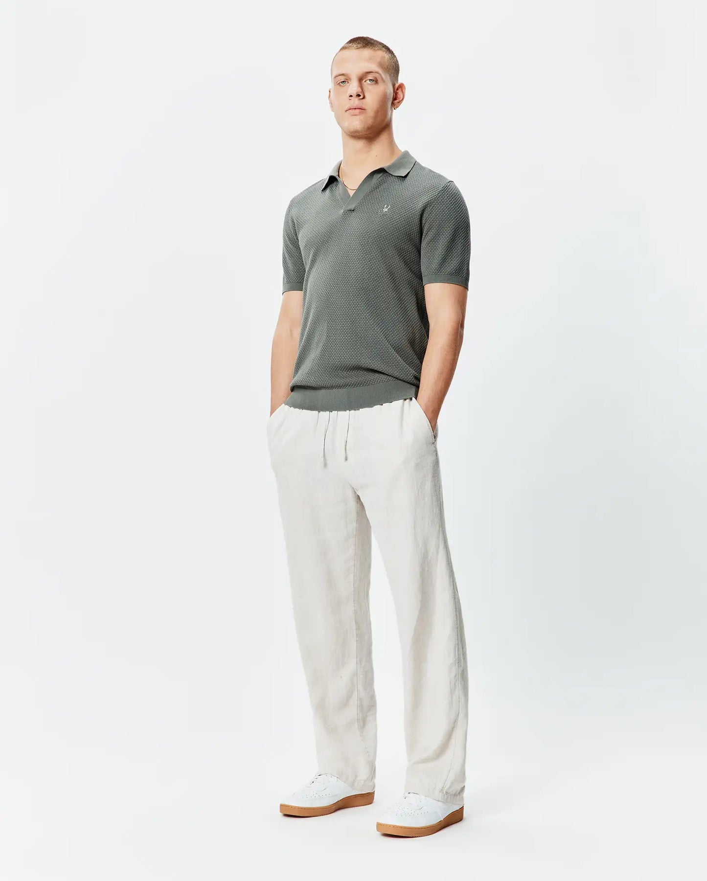 MENS DEVON KNIT POLO - MT0100169
