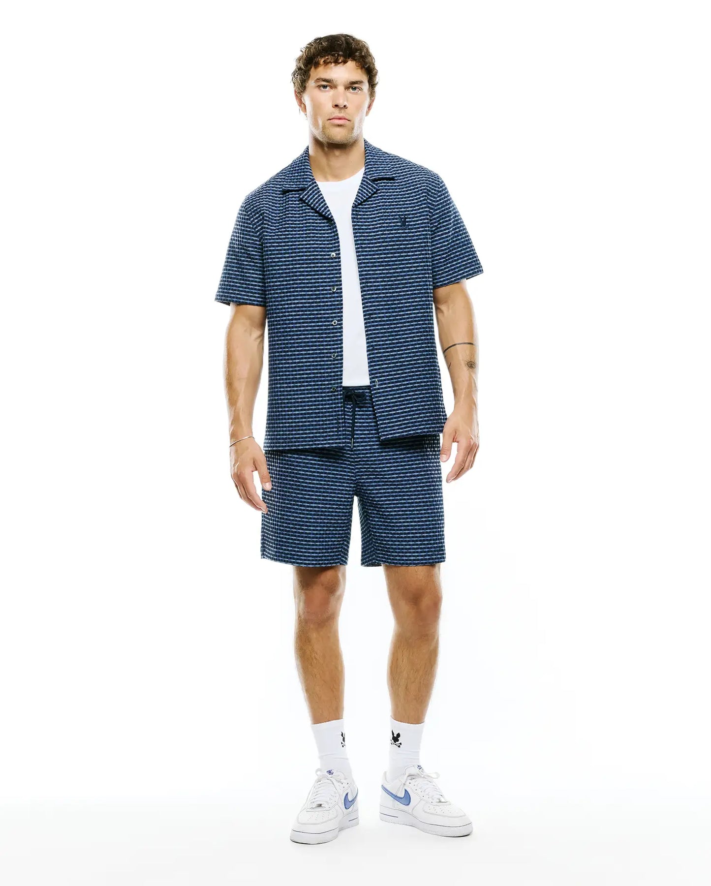 MENS ERIK RAISED CHECK SHIRT - MT0300190
