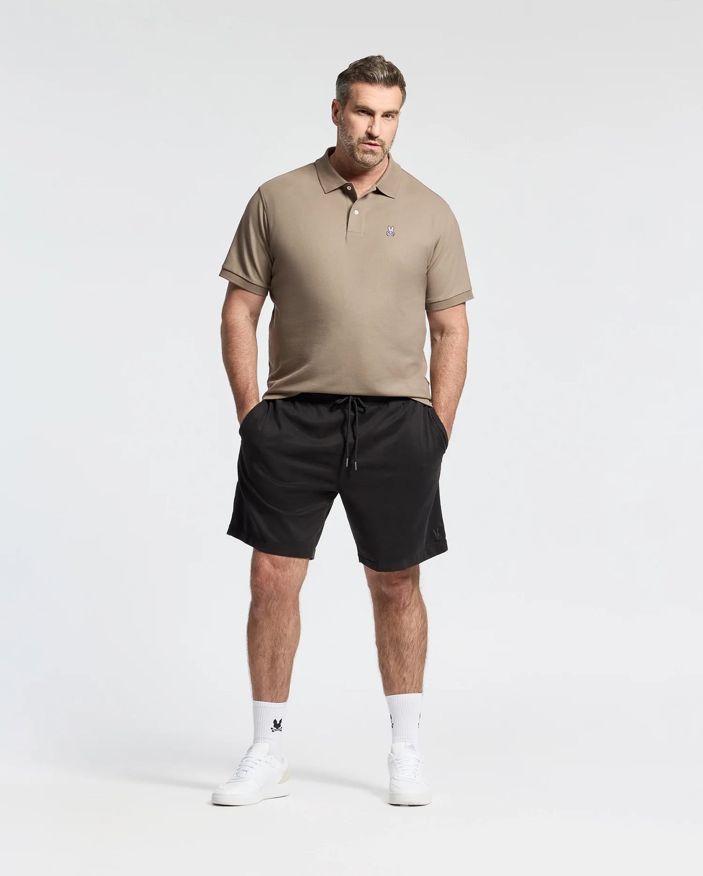 MENS BIG AND TALL CLASSIC PIQUE POLO SHIRT - B9K001CRPC