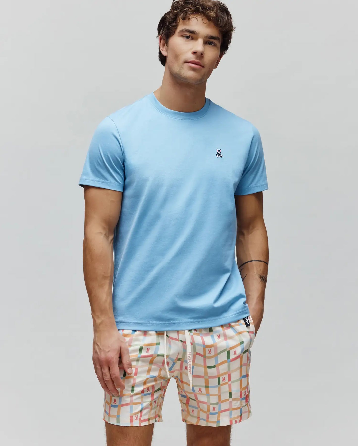 MENS CLASSIC CREW NECK TEE - B6U014F200
