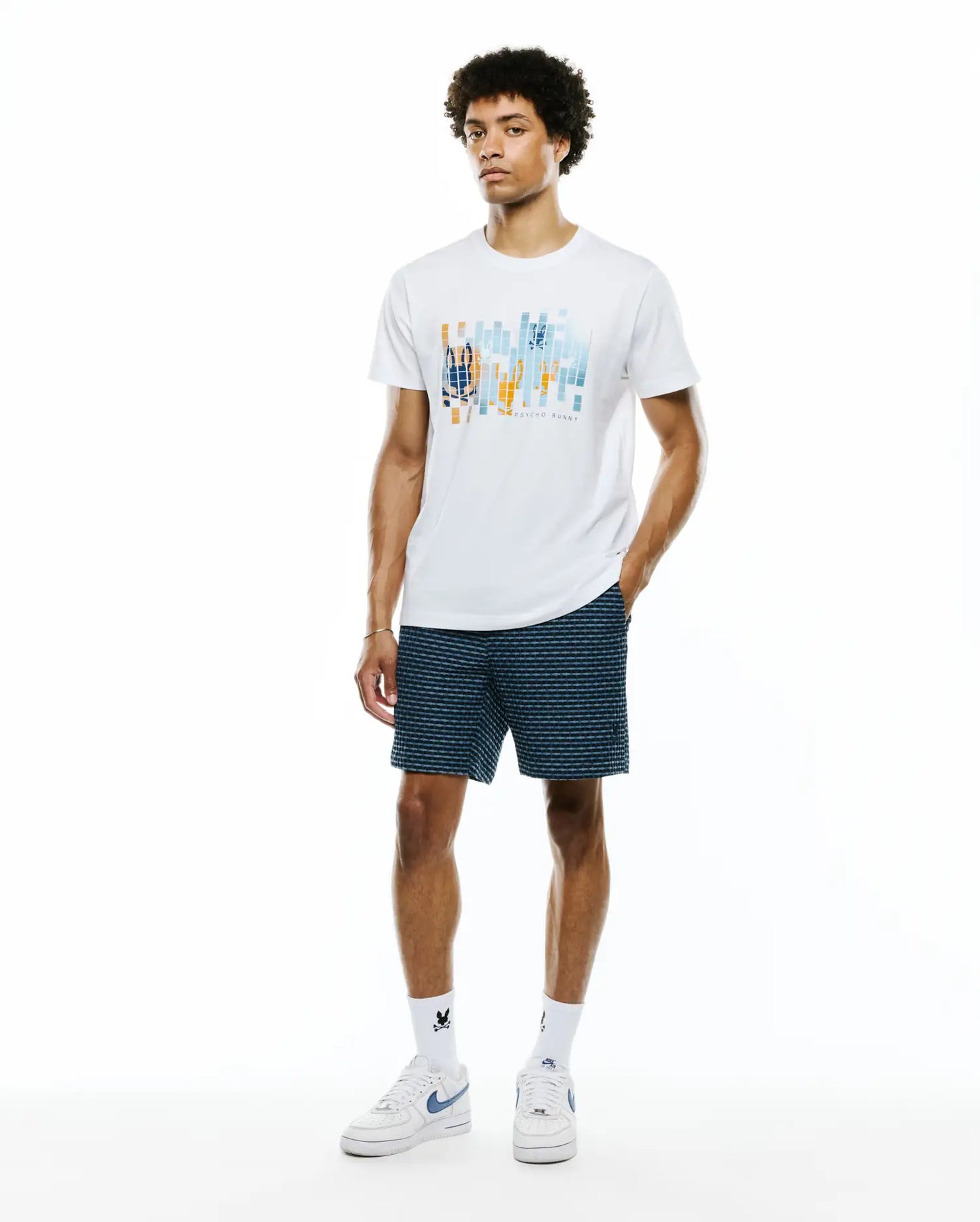 MENS ZANDER PIMA COTTON GRAPHIC TEE - MT0200373