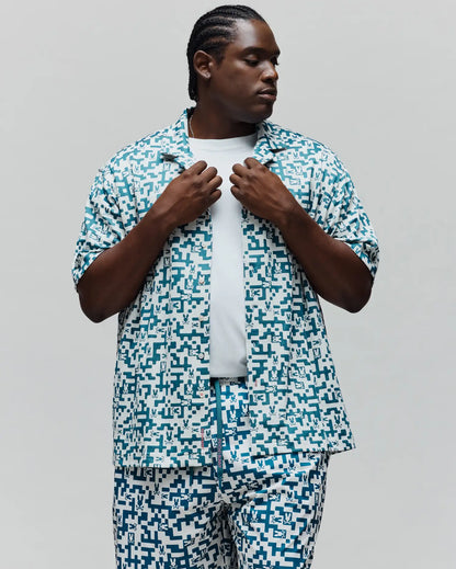 MENS BIG AND TALL JOSH JACQUARD SHIRT - BT0300004
