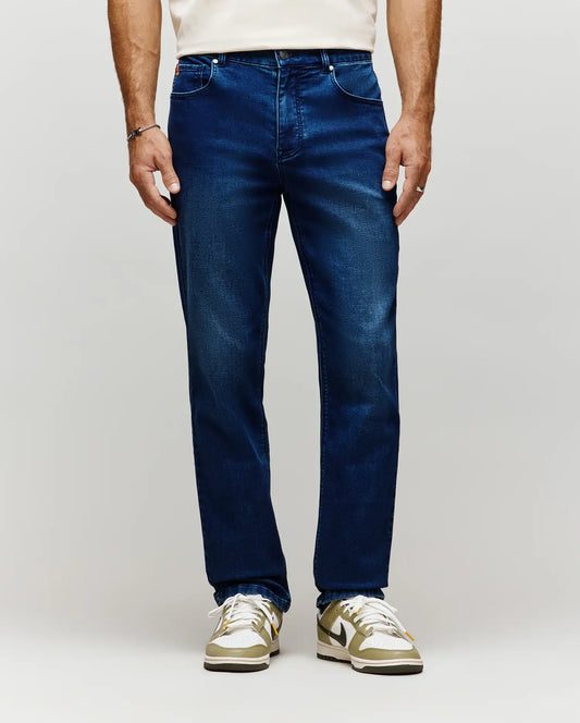 MENS ACE KNIT STRAIGHT LEG DENIM PANT 32 L - MB0600012