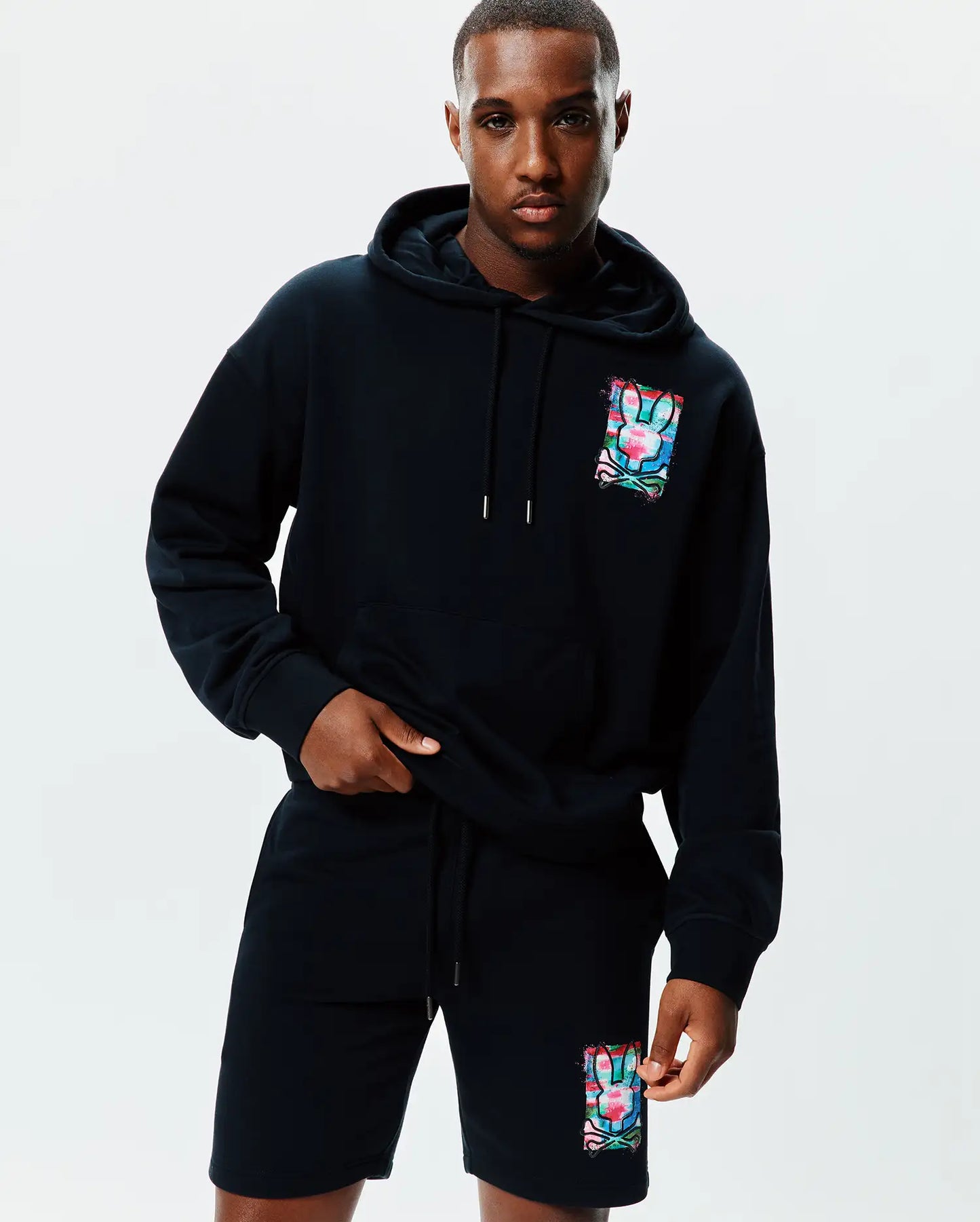 MENS ISAAC PRINT HOODIE - MT0500164