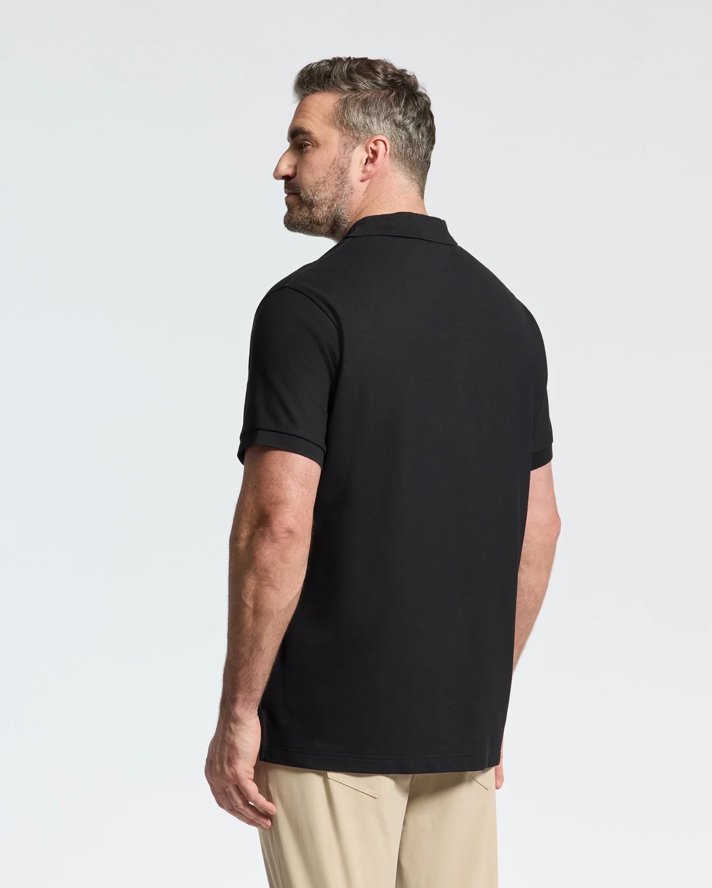 MENS BIG AND TALL CLASSIC PIQUE POLO SHIRT - B9K001ARPC