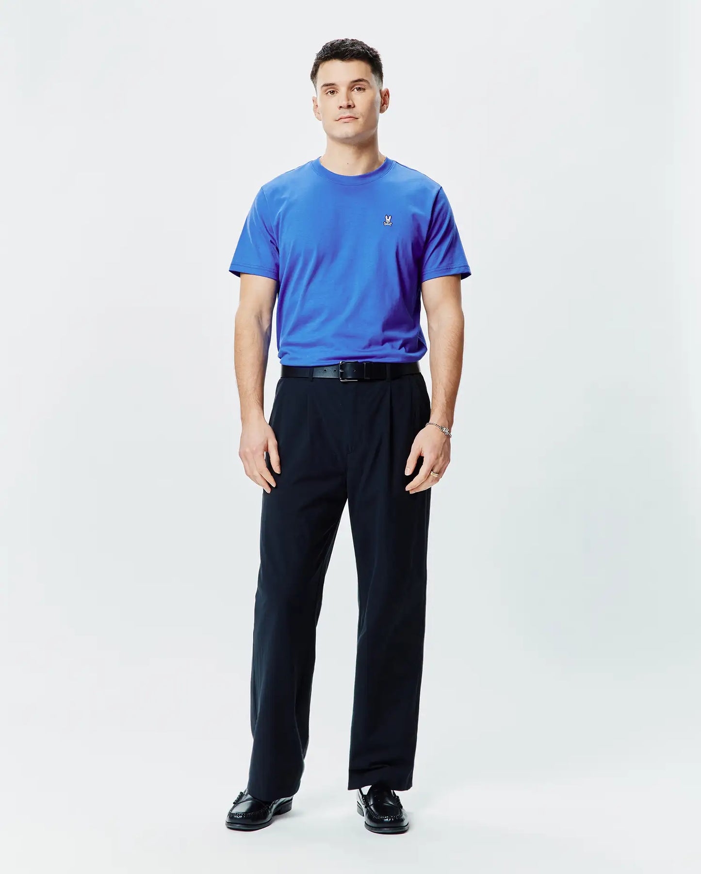 MENS CLASSIC CREW NECK TEE - B6U014F200