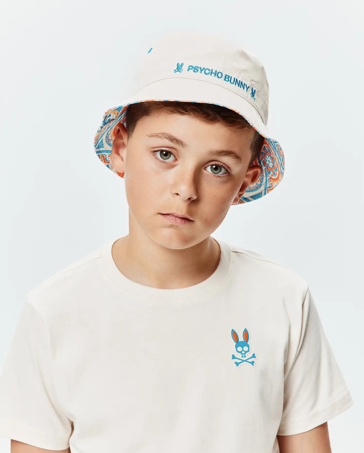 KIDS FRANK REVERSIBLE BUCKET HAT - KO1500050