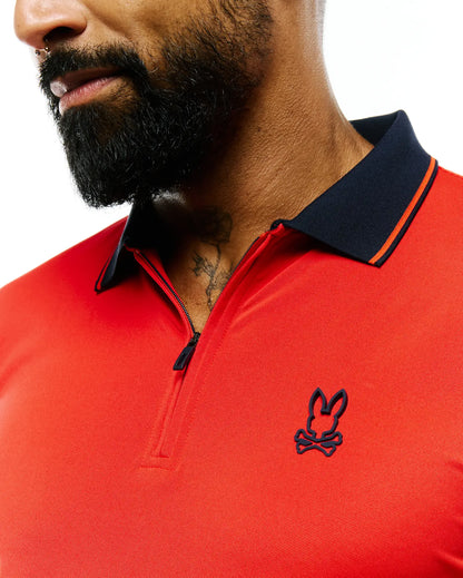 MENS ODIN ZIP SPORT POLO - MT0100216