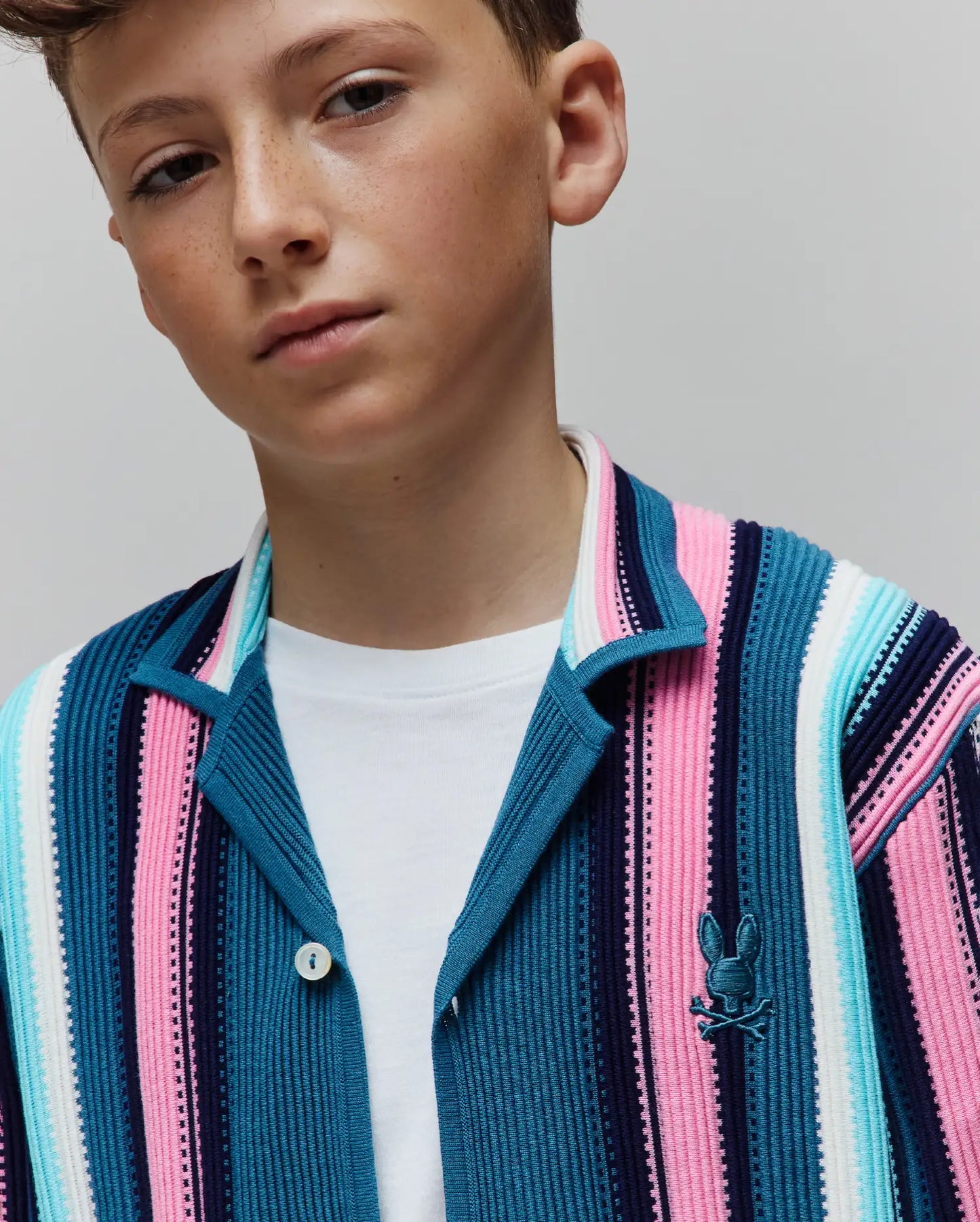 KIDS CLIFF KNIT SHIRT - KT0300034