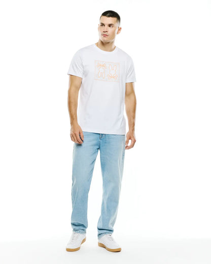 MENS GOLD COAST PIMA COTTON GRAPHIC TEE - MT0200620