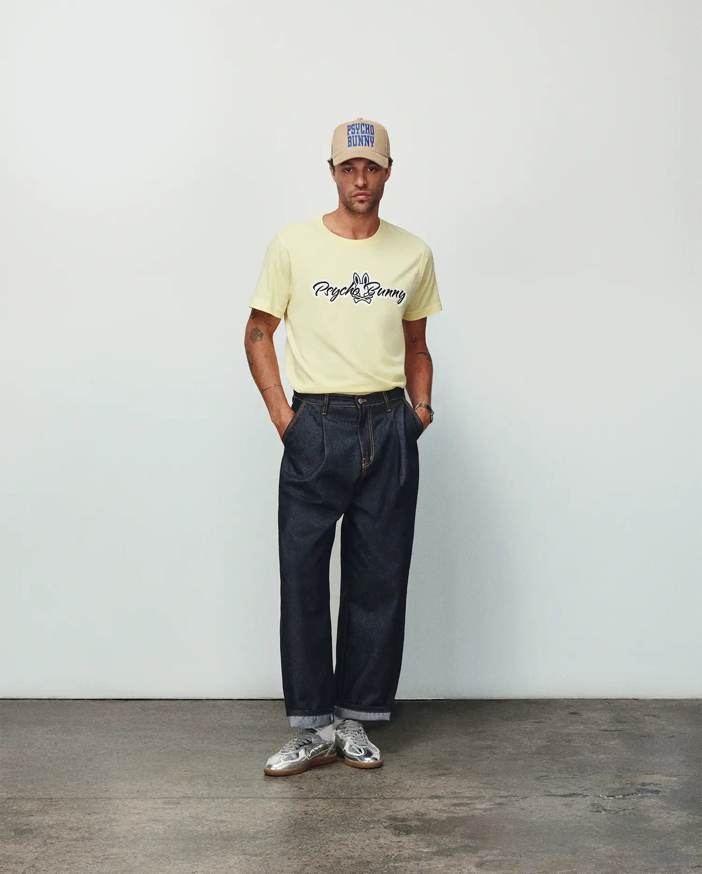 MENS JAYDON PIMA COTTON LOGO TEE - MT0200367
