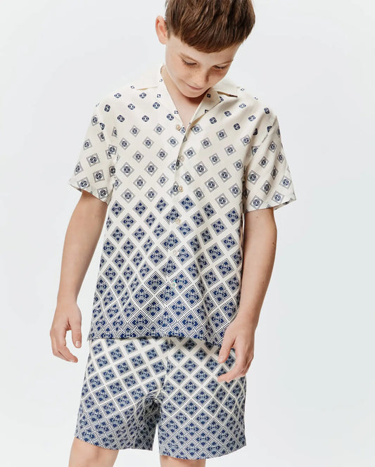 KIDS TOBIAS TENCEL SHIRT - KT0300030
