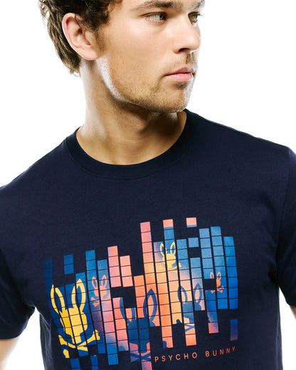 MENS ZANDER PIMA COTTON GRAPHIC TEE - MT0200373