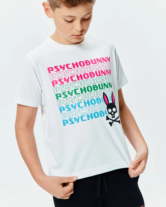 KIDS LANDON WORDMARK TEE - KT0200196