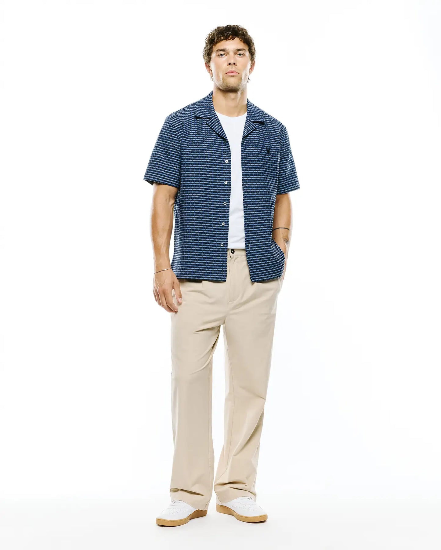 MENS ERIK RAISED CHECK SHIRT - MT0300190
