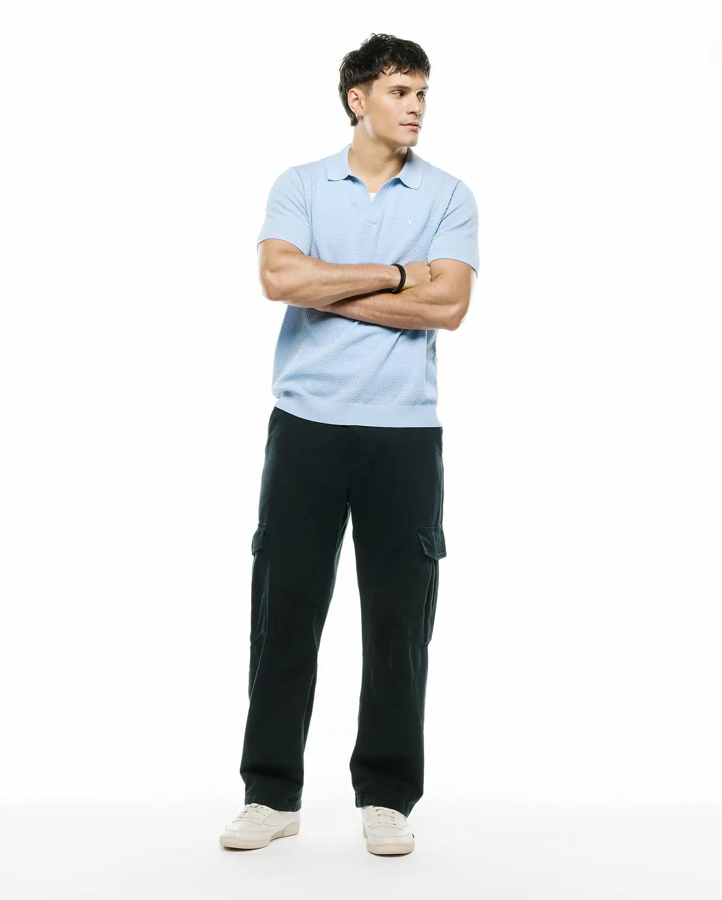 MENS DEVON KNIT POLO - MT0100169