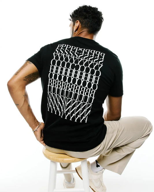 MENS PIERS PIMA COTTON BACK GRAPHIC TEE - MT0200366